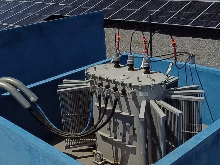 Transformador instalado em usina solar pela Powerlight